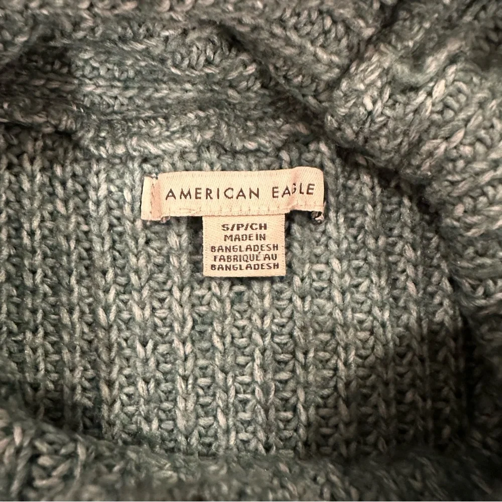 AE OVERSIZED DREAMSPUN MOCK NECK SWEATER